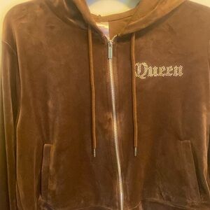 GUC Brown velvet jacket